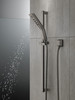51799-KS-PR Universal Showering Components H2Okinetic 3-Setting Slide Bar Hand Shower, Lumicoat Black Stainless