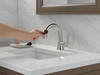 533LF-SSPDMPU Kayra Single Handle Pull Down Bathroom Faucet, Stainless