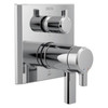 T27T999-PR Pivotal TempAssure 17T Series Valve Trim with 6-Setting Integrated Diverter, Lumicoat Chrome