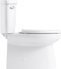 Brella Skirted Elongated 2PC Toilet, In White Brella Skirted Elongated 2PC Toilet, In White