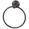 Towel Ring Traditional 7-in in Chocolate Bronze