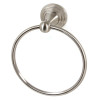 Towel Ring Traditional 7-in in Satin Nickel
