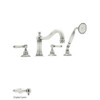 Roman Tub Filler Faucet in Polished Nickel