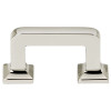 Alno Millennium A950-PN Modern Pull in Polished Nickel