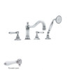 Rohl A1404LPAPC Roman Tub Faucet in Polished Chrome