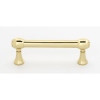 Alno Royale A980-3-PB Pull Transitional in Polished Brass