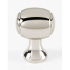 Knob Transitional 3/4-in in Polished Nickel