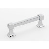 Alno Cube A985-35-PC Modern Pull in Polished Chrome