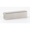 Alno Cube A986-3-SN Cup Pull Modern in Satin Nickel