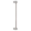 Alno Contemporary Crystal CD718-8-SN Appliance Pull Modern in Satin Nickel