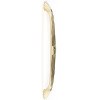 Alno Ribbon & Reed D112-AP-PB Appliance Pull Traditional in Polished Brass