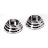 Appliance Pull Rosettes 1-3/4-in in Polished Chrome