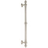 Alno Ornate D6929-12-SN Appliance Pull Traditional in Satin Nickel