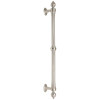 Alno Ornate D6929-18-SN Appliance Pull Traditional in Satin Nickel