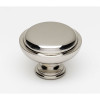 A1146-PN Knob Traditional 1-1/2-in in Polished Nickel A1146-PN Knob Traditional 1-1/2-in in Polished Nickel