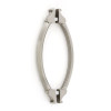 Alno Fiore G1476-6-SN Back-to-Back Pull Traditional in Satin Nickel