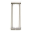 Alno Contemporary I G715-8-SN Back-to-Back Pull Modern in Satin Nickel