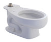 Commercial Round Front Bowl Flushometer Toilet with 10-in Rough-In