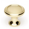 A1150-PB Knob Traditional 1-in in Polished Brass A1150-PB Knob Traditional 1-in in Polished Brass
