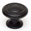 A1049-MB Knob Traditional 1-1/4-in in Matte Black A1049-MB Knob Traditional 1-1/4-in in Matte Black