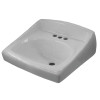 Lavatory Sink, Wall-Mount, 8-in Centerset