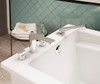 60in x 32in x 23in Rectangular Acrylic Freestanding Soaking Bathtub with End Drain, in White 60in x 32in x 23in Rectangular Acrylic Freestanding Soaking Bathtub with End Drain, in White