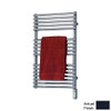 Hydronic Towel Radiator 33-in H x 20-in W Gray Blue Hydronic Towel Radiator 33-in H x 20-in W Gray Blue