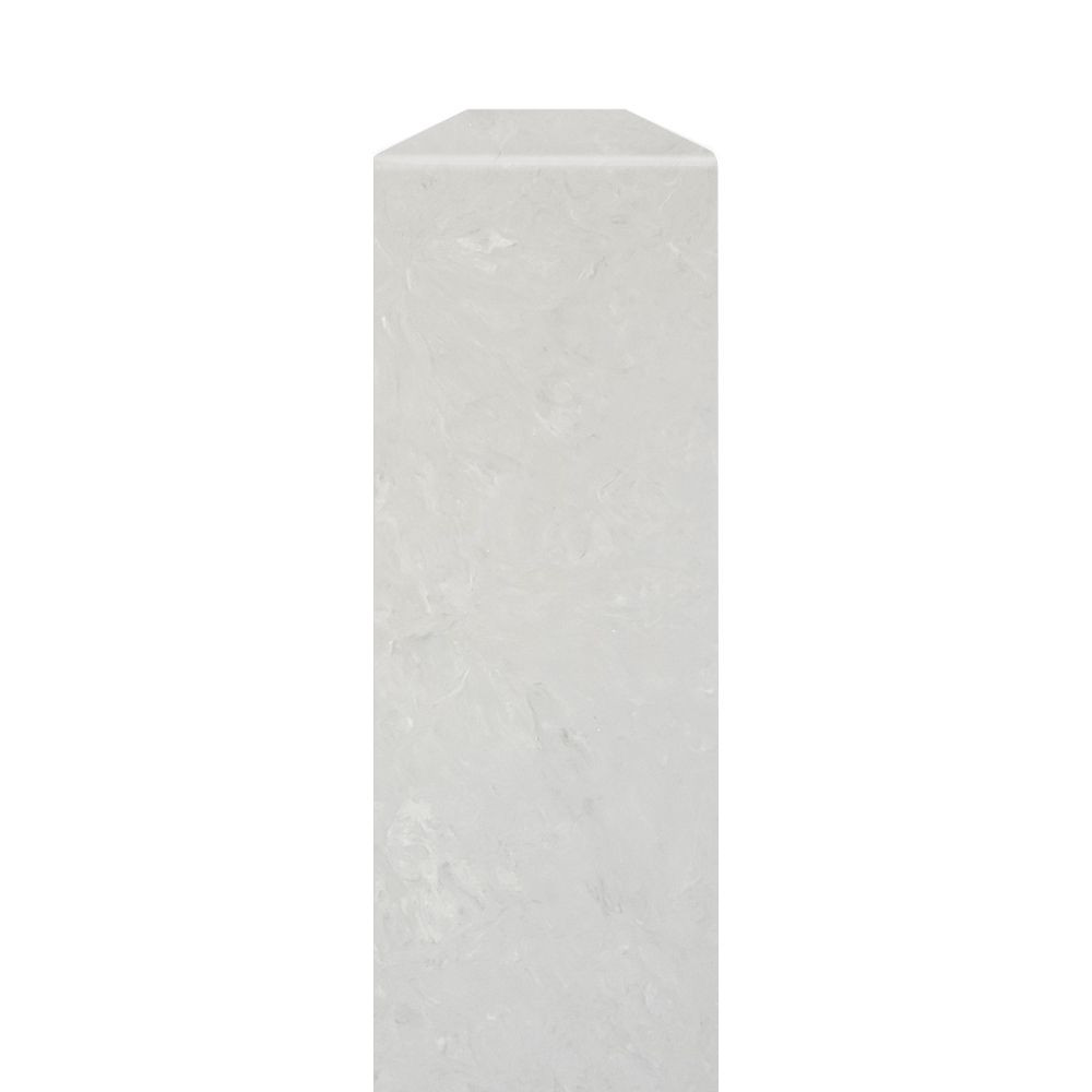 SFIM722-50 Saramar .25-in x 1-in x 72-in Flat Inside Corner Molding, Lunar