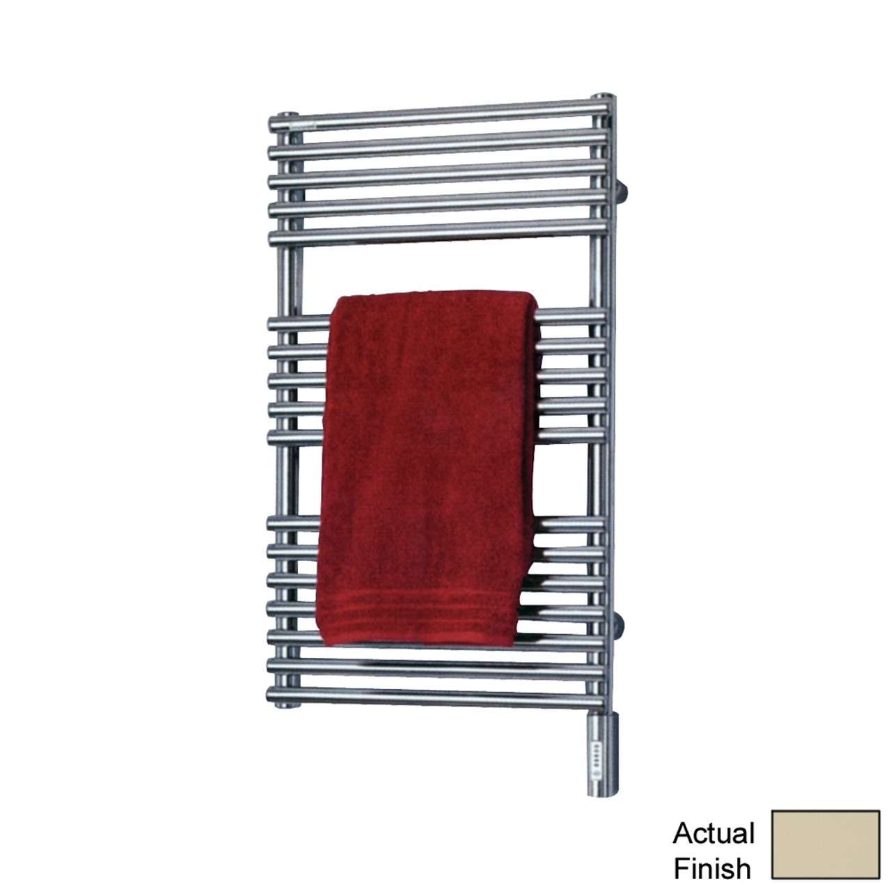 Hydronic Towel Radiator 46-in H x 20-in W Almond
