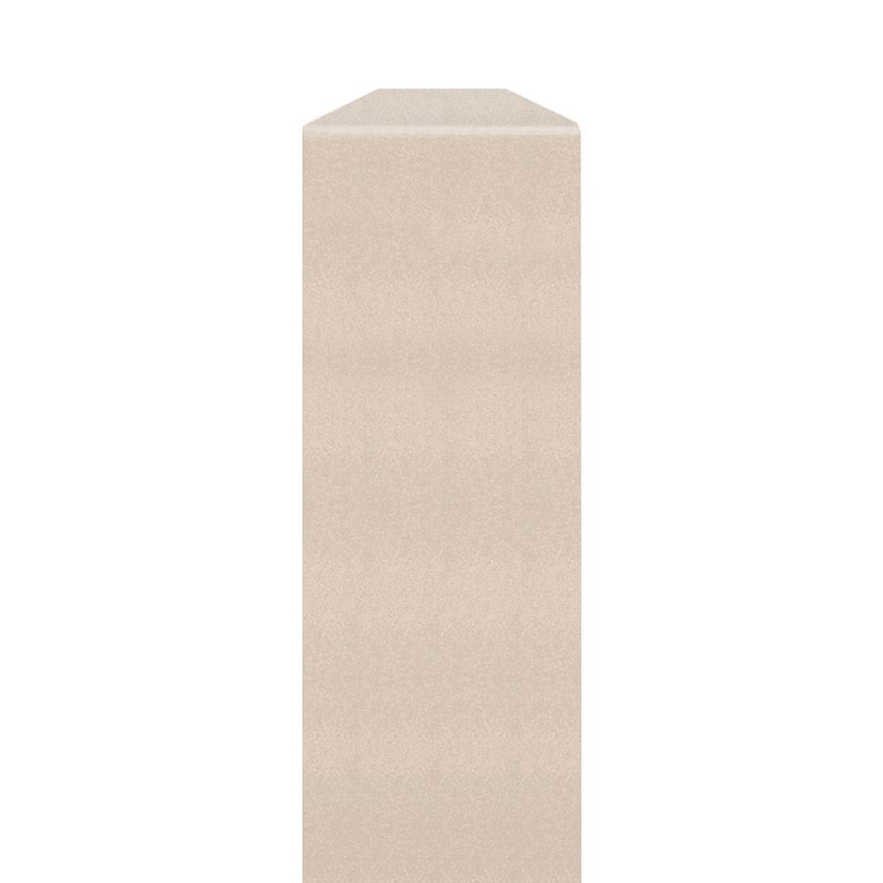 Transolid SFIM722-28 Saramar .25-in x 1-in x 72-in Flat Inside Corner Molding, Cashew