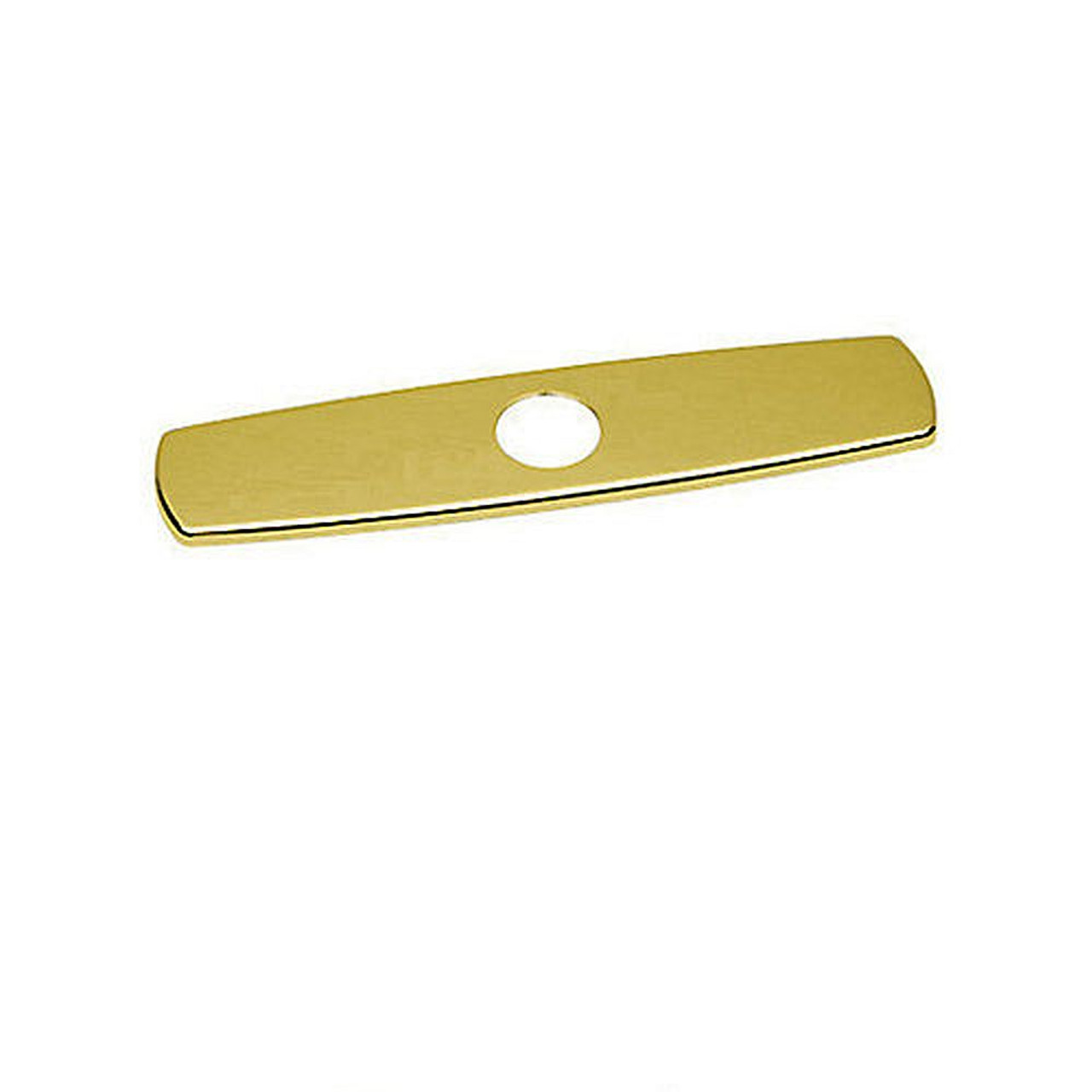 10in Single Hole Kitchen Faucet Escutcheon in Inca Brass 10in Single Hole Kitchen Faucet Escutcheon in Inca Brass