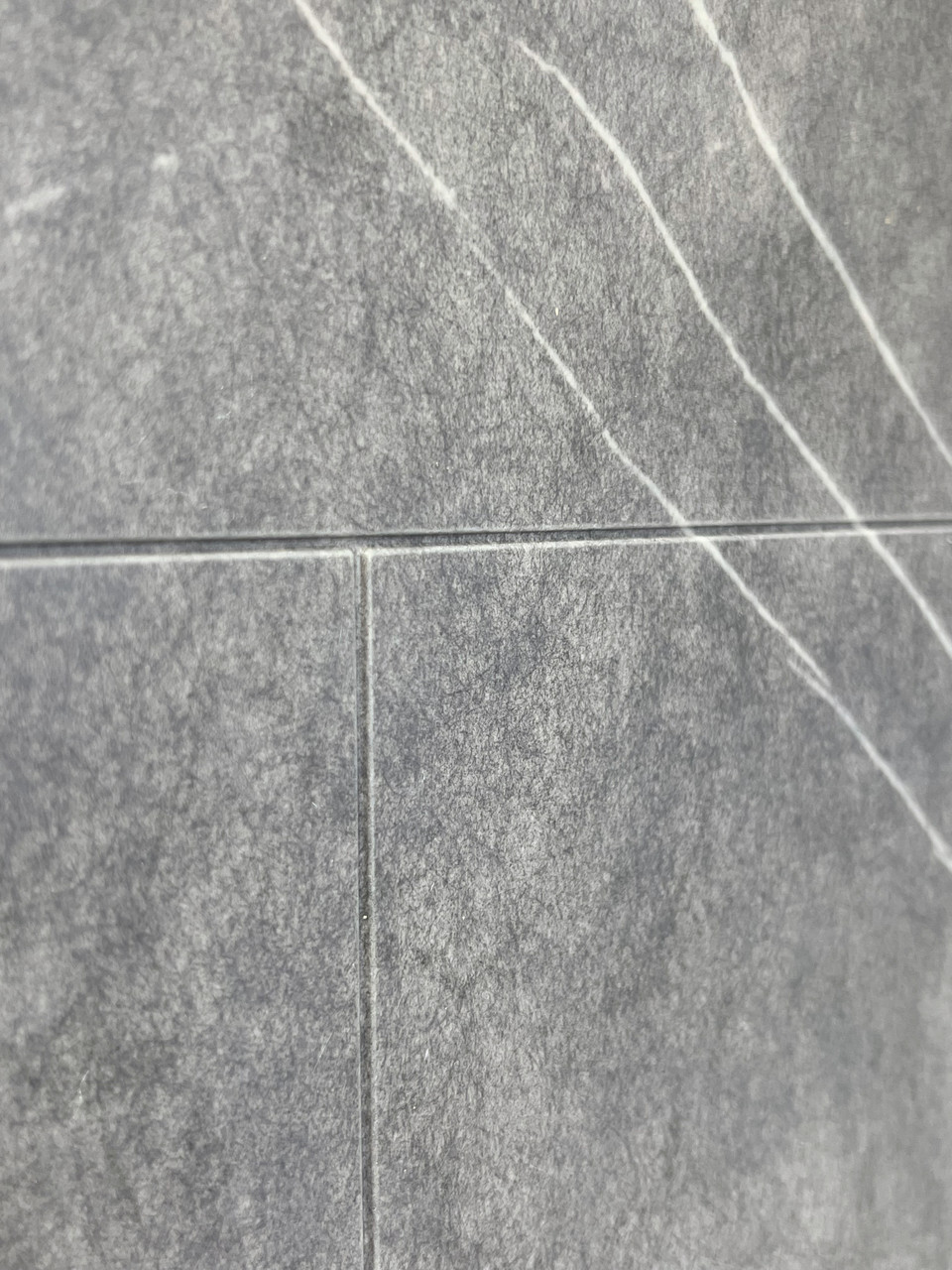 PPWK603696-59 Prodigy Plus 60-in x 36-in x 96-in Shower Wall Kit, Ashy Grey (8-in x 16-in Horizontal Tile Pattern with Stone Color)