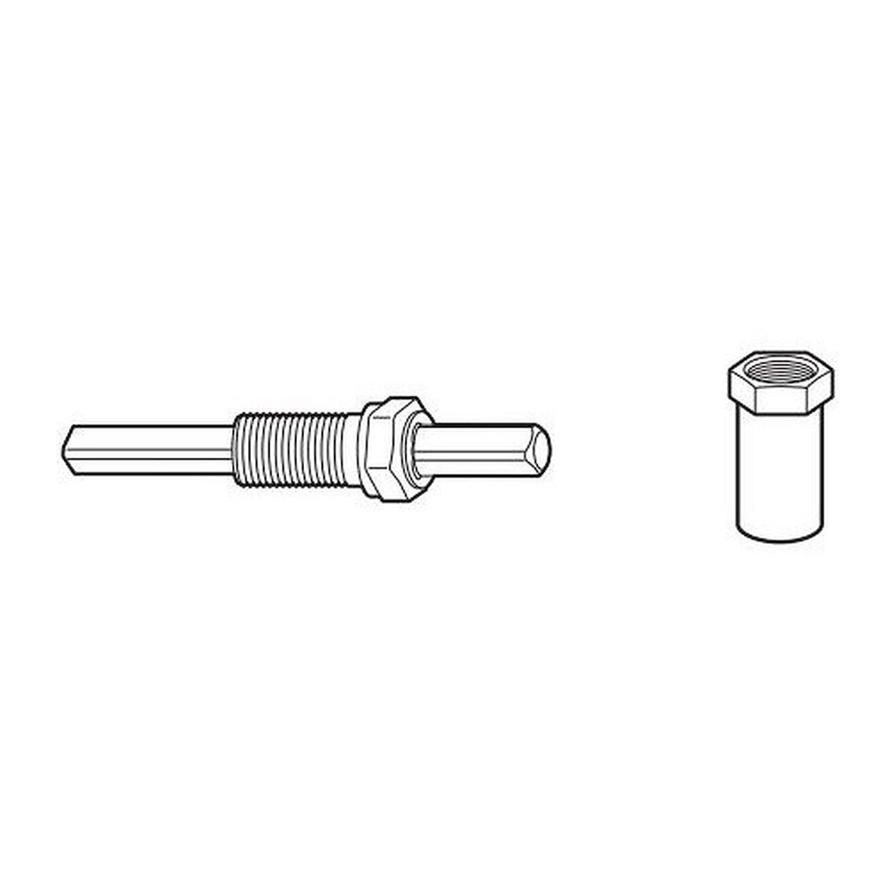 Geberit 241.774.00.1 Extended Tub Wall Thickness Kit Geberit 241.774.00.1 Extended Tub Wall Thickness Kit