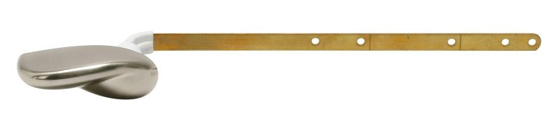 Stylized Finish Handle in Platinum