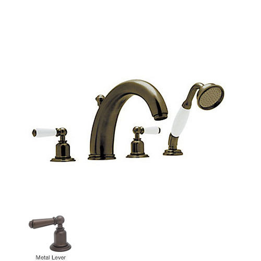 Rohl U.3248L-EB Roman Tub Faucet in English Bronze