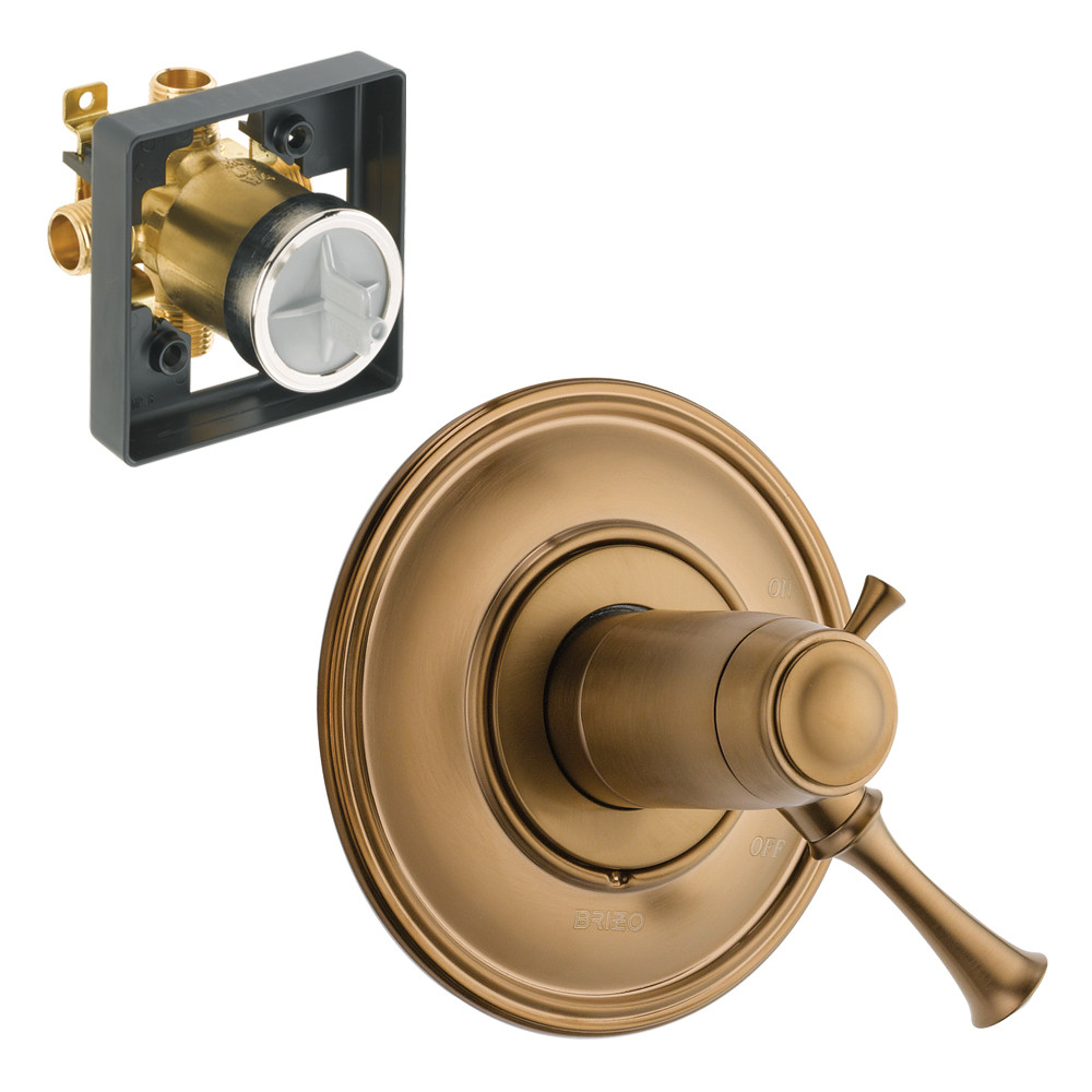 Brizo KS60005-R-BZ Shower Trim Kit in Brushed Bronze