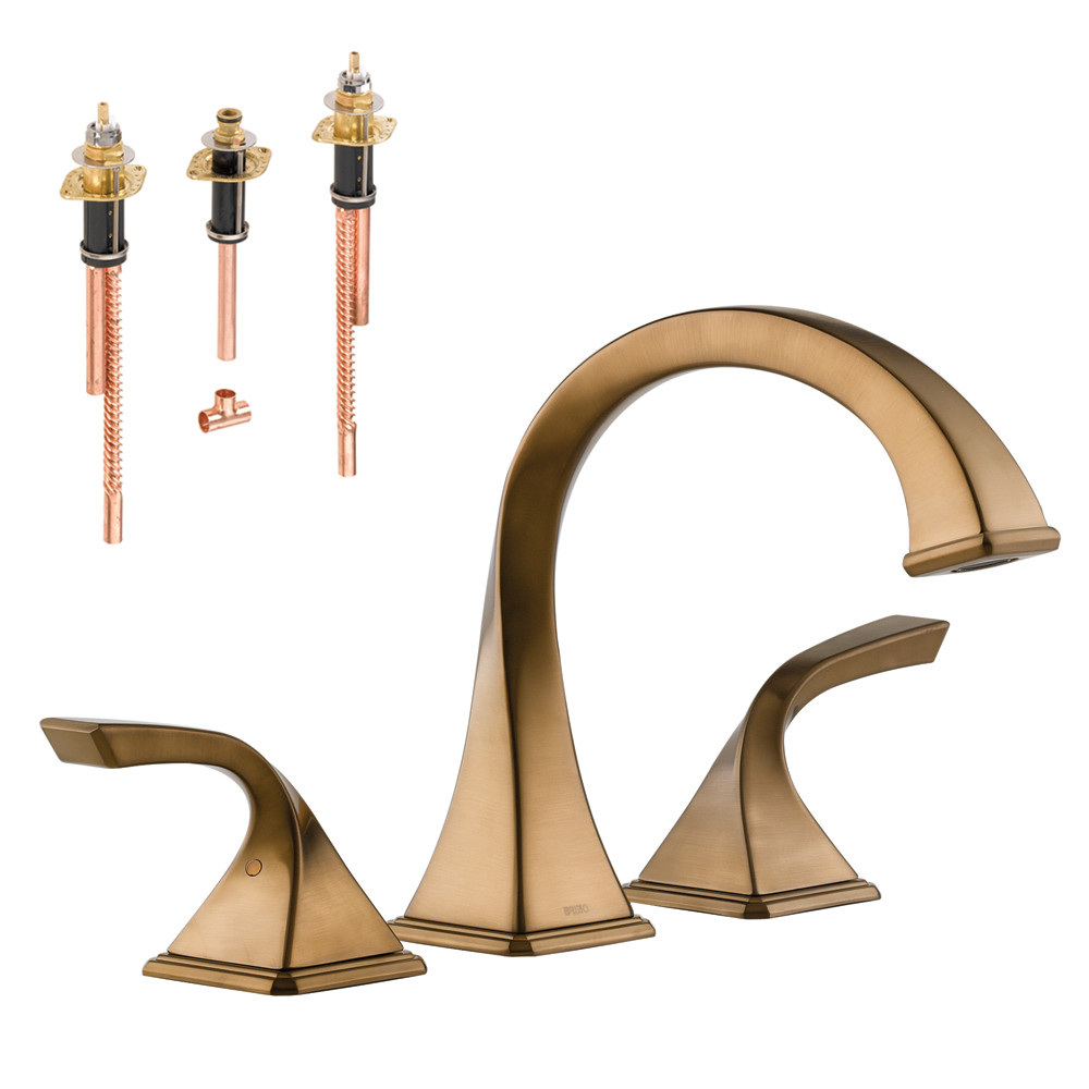 Roman Tub Trim Kit in Brushed Bronze