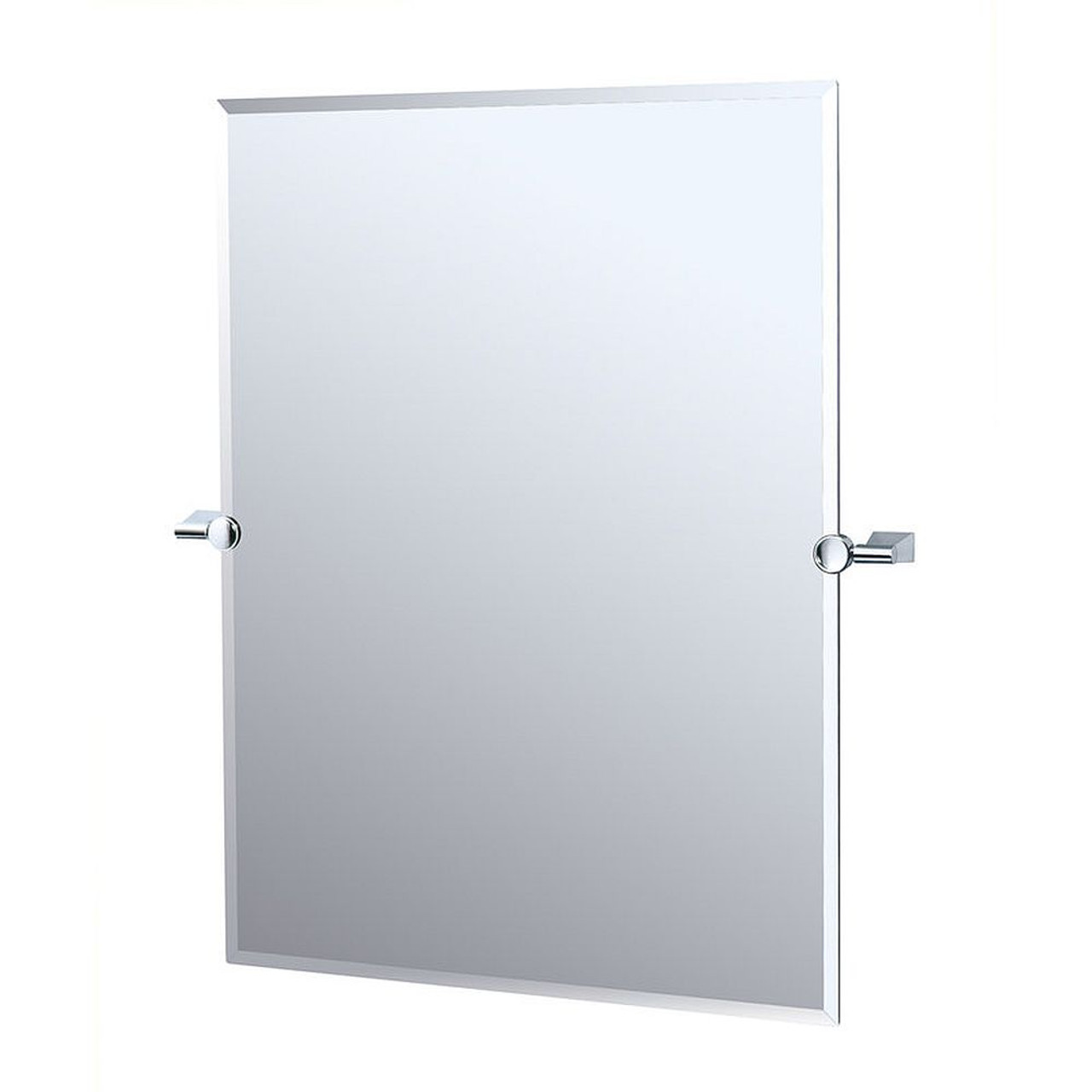 Rectangular Wall Mirror in Chrome Rectangular Wall Mirror in Chrome