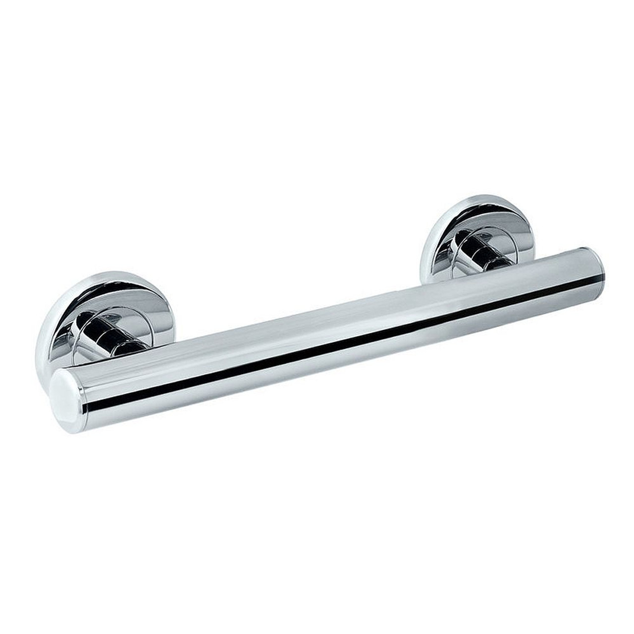 12 Inch Contemporary Grab Bar in Chrome 12 Inch Contemporary Grab Bar in Chrome