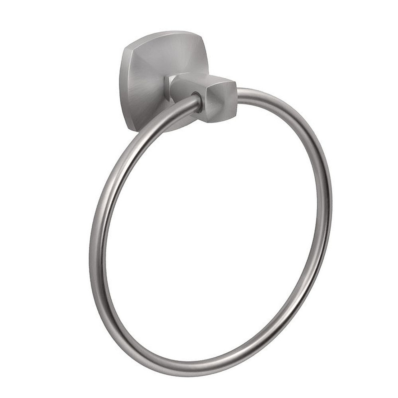 Gatco 4152 Wall Mounted Towel Ring in Satin Nickel Gatco 4152 Wall Mounted Towel Ring in Satin Nickel