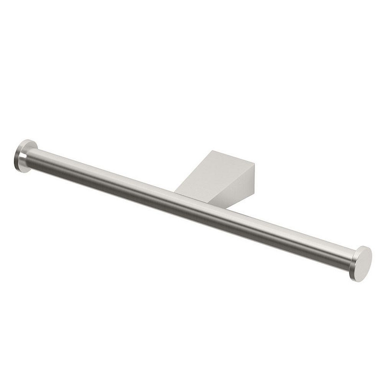 Double Bar Tissue Holder in Satin Nickel Double Bar Tissue Holder in Satin Nickel
