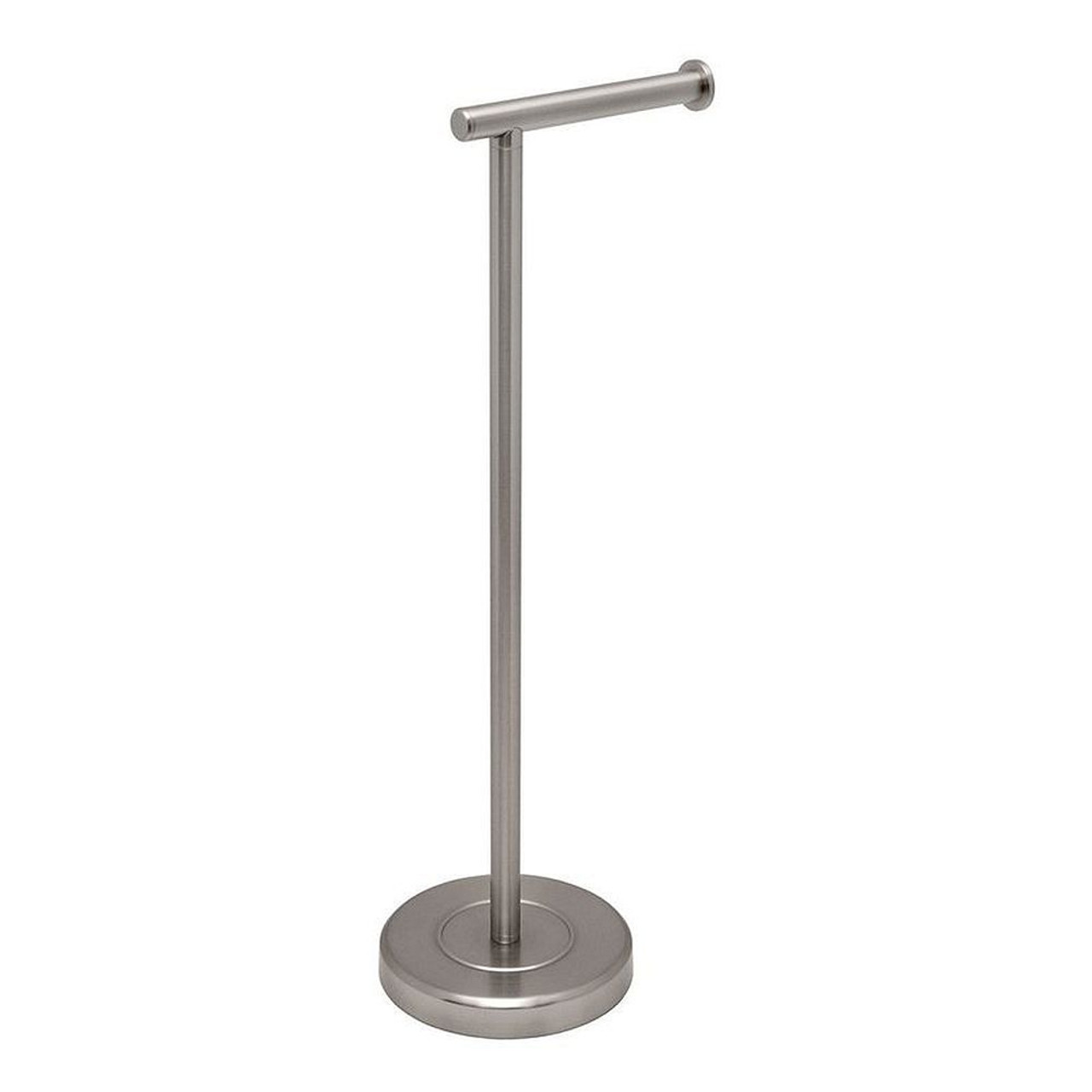 Floor Standing Tissue Paper Holder in Satin Nickel Floor Standing Tissue Paper Holder in Satin Nickel
