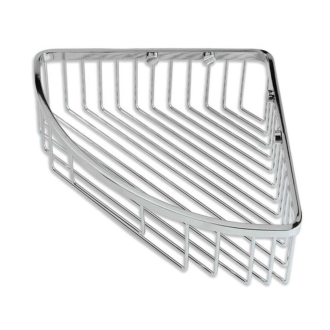 12 Inch Corner Shower Basket in Chrome 12 Inch Corner Shower Basket in Chrome