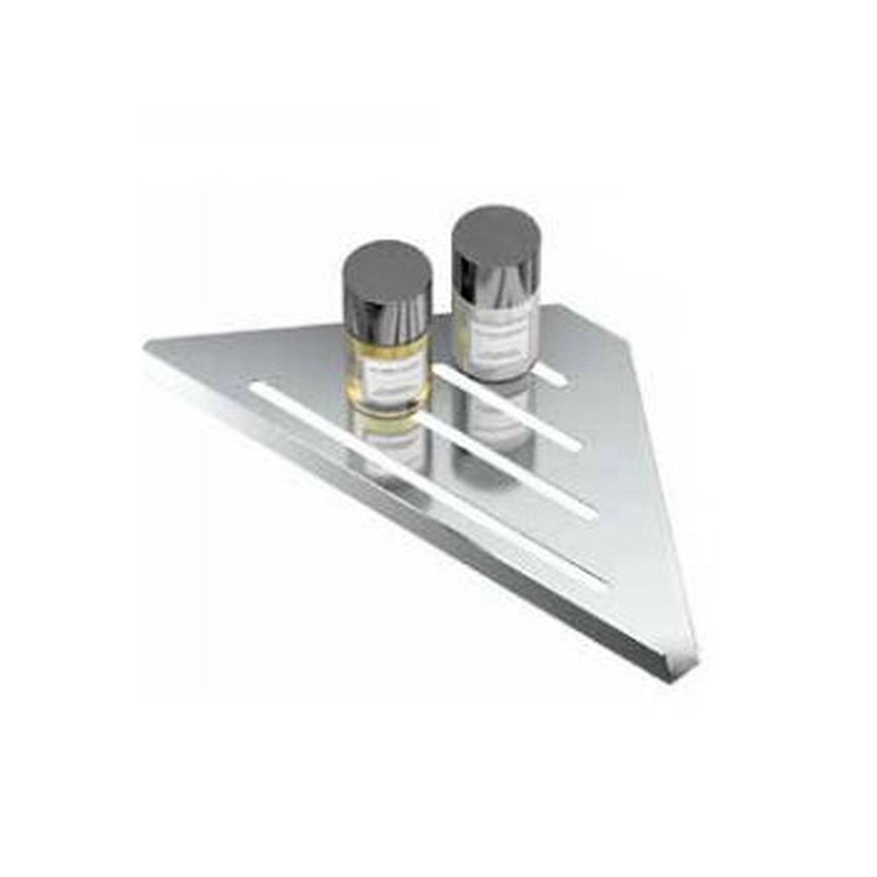 Concealed Mounting Stainless Steel Shower Shelf in Chrome Concealed Mounting Stainless Steel Shower Shelf in Chrome