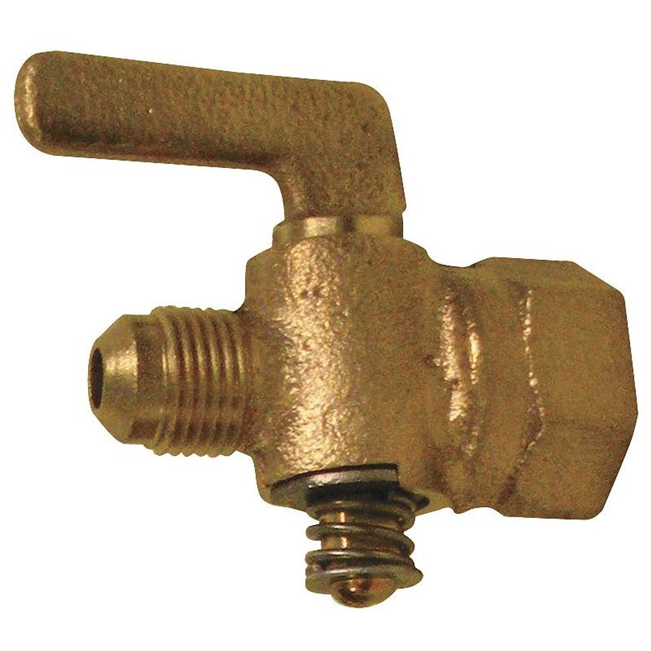 1/2 psig Gas Cock, FNPT x SAE Connection Type, 3/8-in x 3/8-in Pipe Size 1/2 psig Gas Cock, FNPT x SAE Connection Type, 3/8-in x 3/8-in Pipe Size