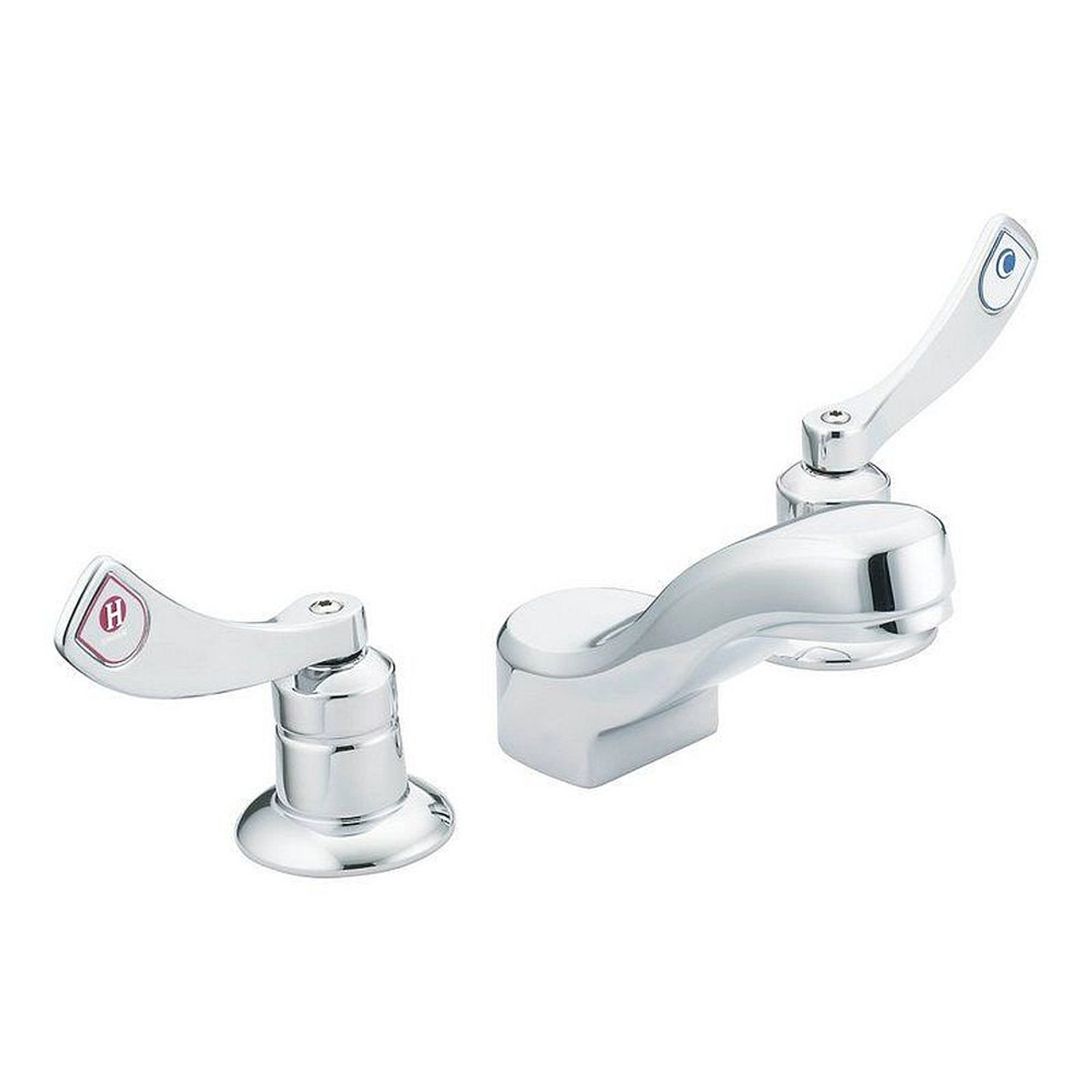 Moen 8239 Double Handle Widespread Bathroom Faucet in Chrome