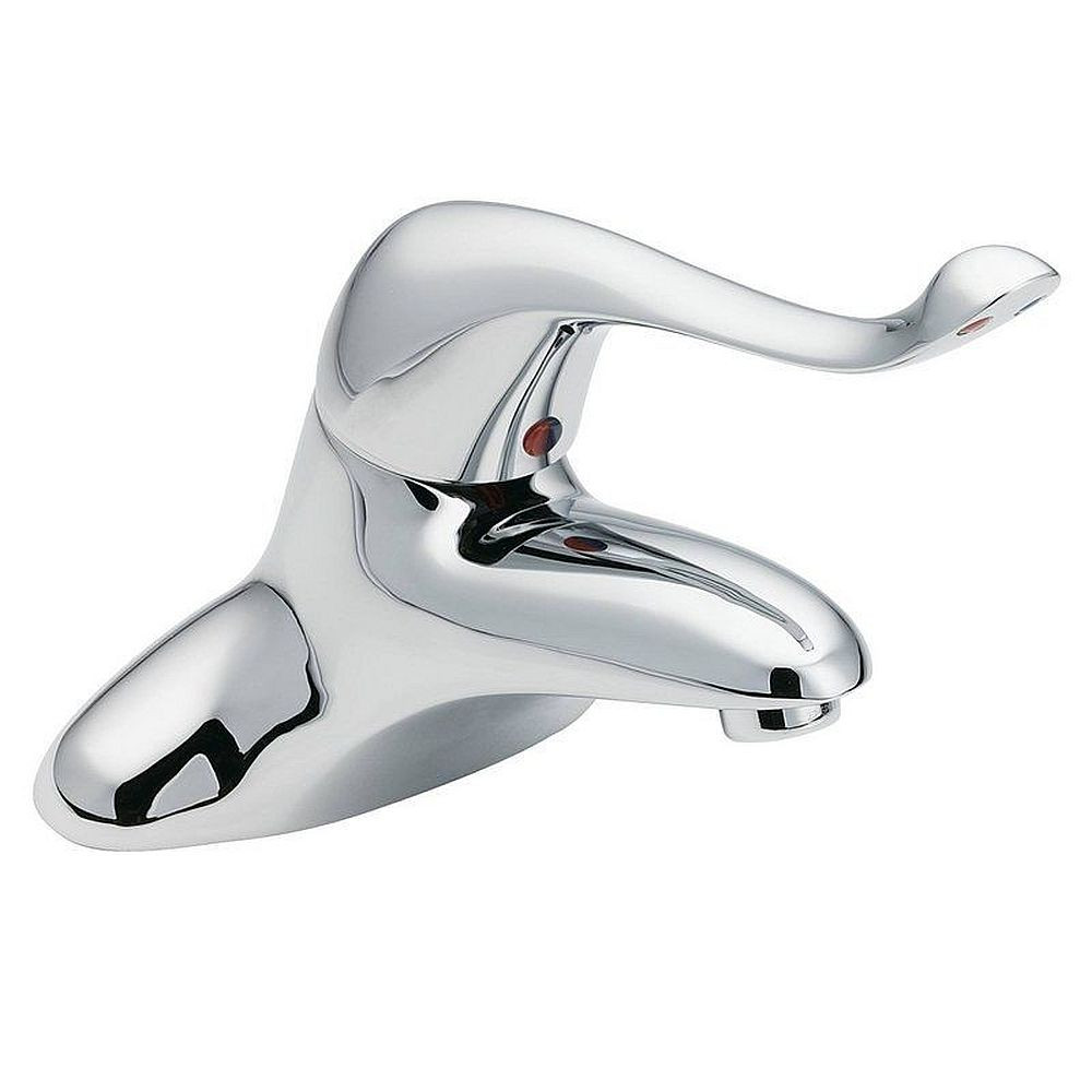 Moen 8416 Single Handle Centerset Bathroom Faucet in Chrome