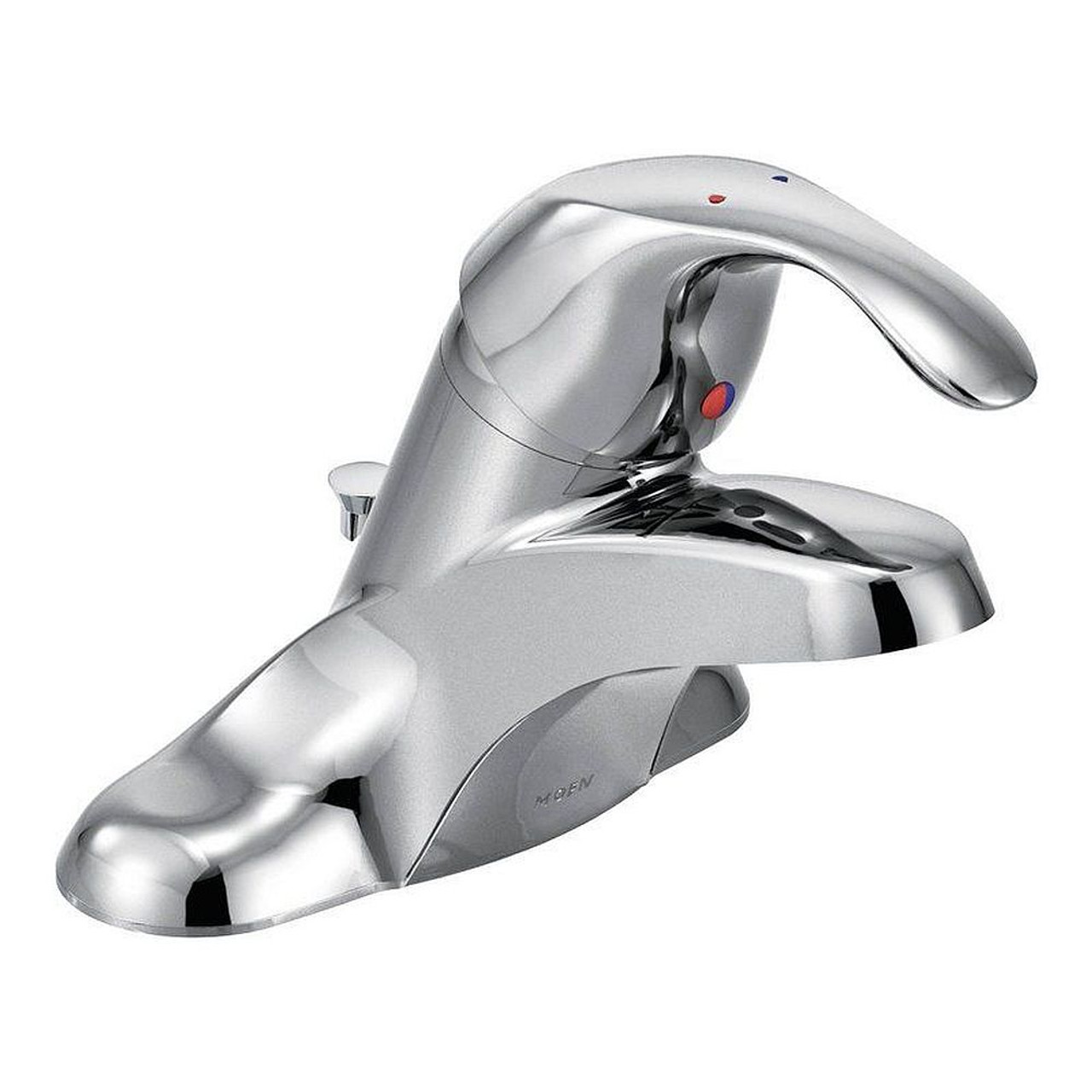 Moen 8432 Single Handle Centerset Bathroom Faucet in Chrome