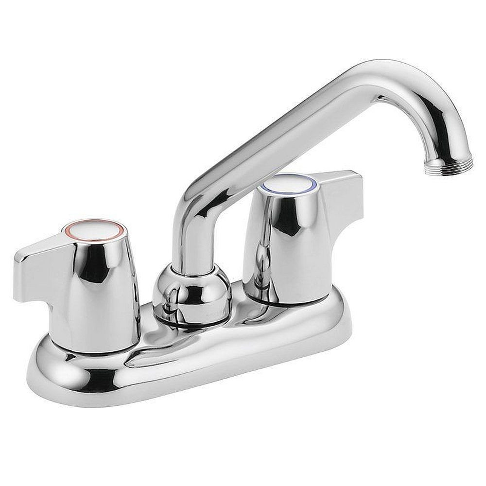 Double Handle Centerset Laundry Faucet in Chrome