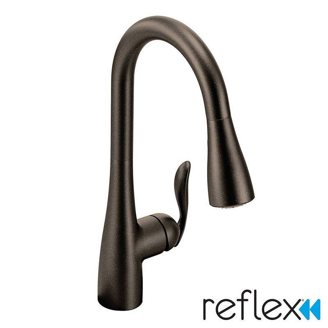 Moen 7594ORB Single Handle Pulldown Kitchen Faucet in Oil Rubbed Bronze